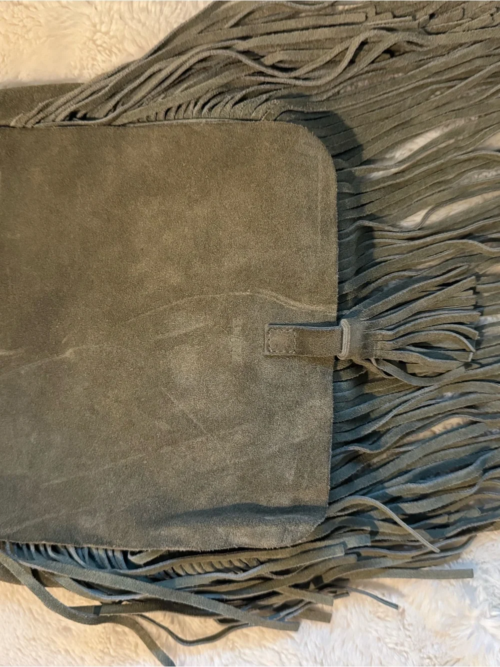 Prune soft suede